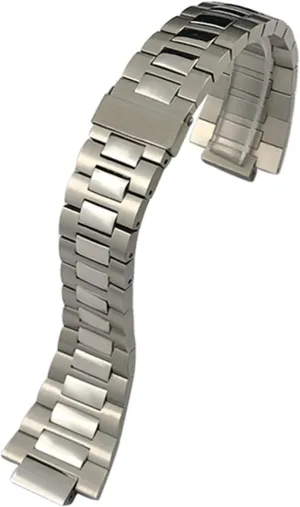 13mm Stainless Steel Watchband 25mm，For Patek Philippe NAUTILUS 5711 5726 Silver Metal Watch Strap Bracelets
