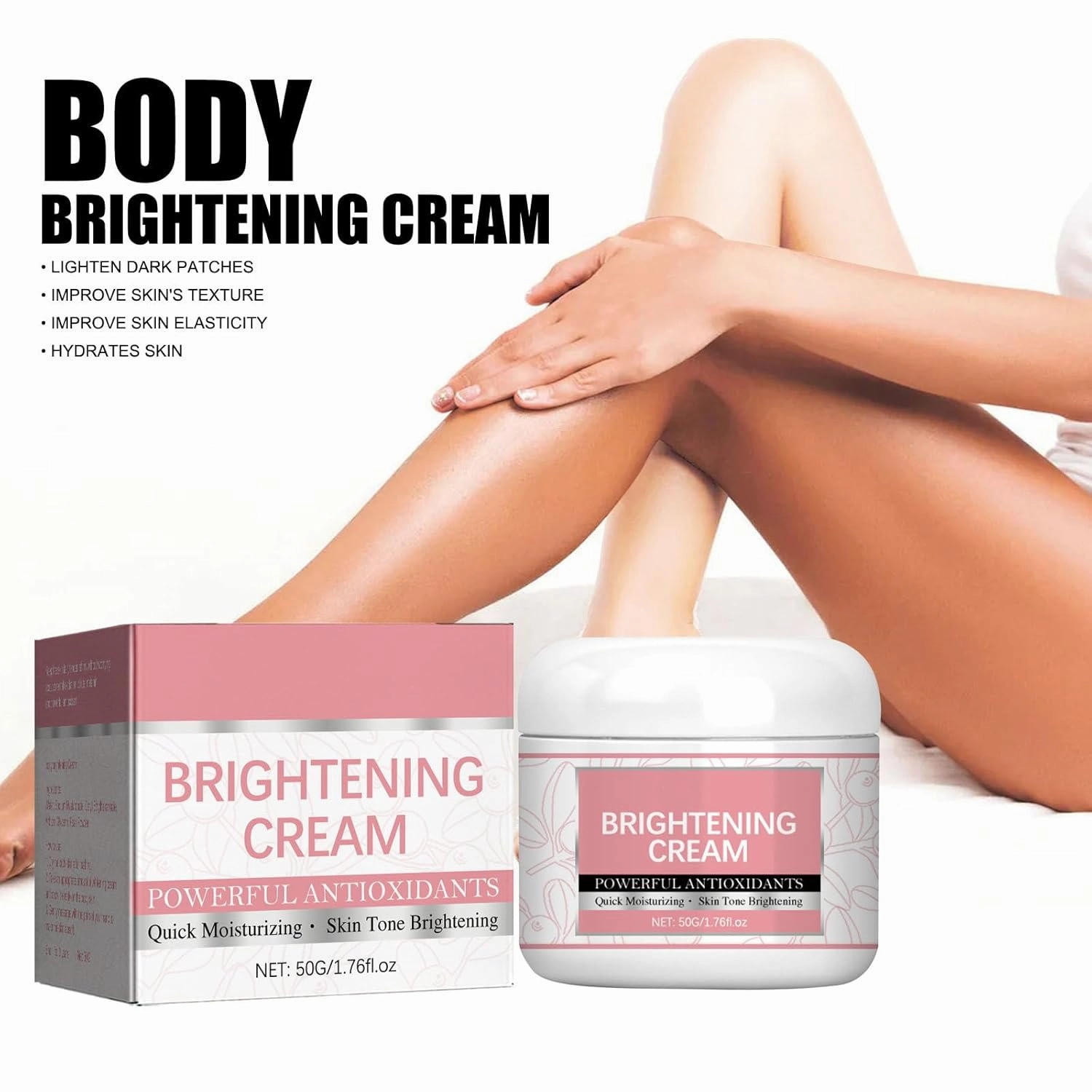 2025 new 50ml Crema Para Manchas Oscuras En La Cara,2pcs Day & Night Cream for Face Moisturizer Cream, Adecuado para varias áreas como cara, axilas, cuello, zona privade