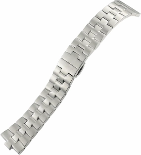 25-7mm Quick Release Solid Stainless Steel Convex Watchband For Vacheron Constantin Silver Watch Strap