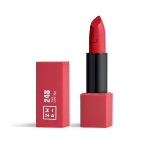 3INA The Lipstick 248 - Outstanding Shade Selection - Matte And Shiny Finishes - Highly Pigmented And Comfortable - Vegan And Cruelty Free Formula - Moisturizes The Lips - Dark Red - 0.16 Oz