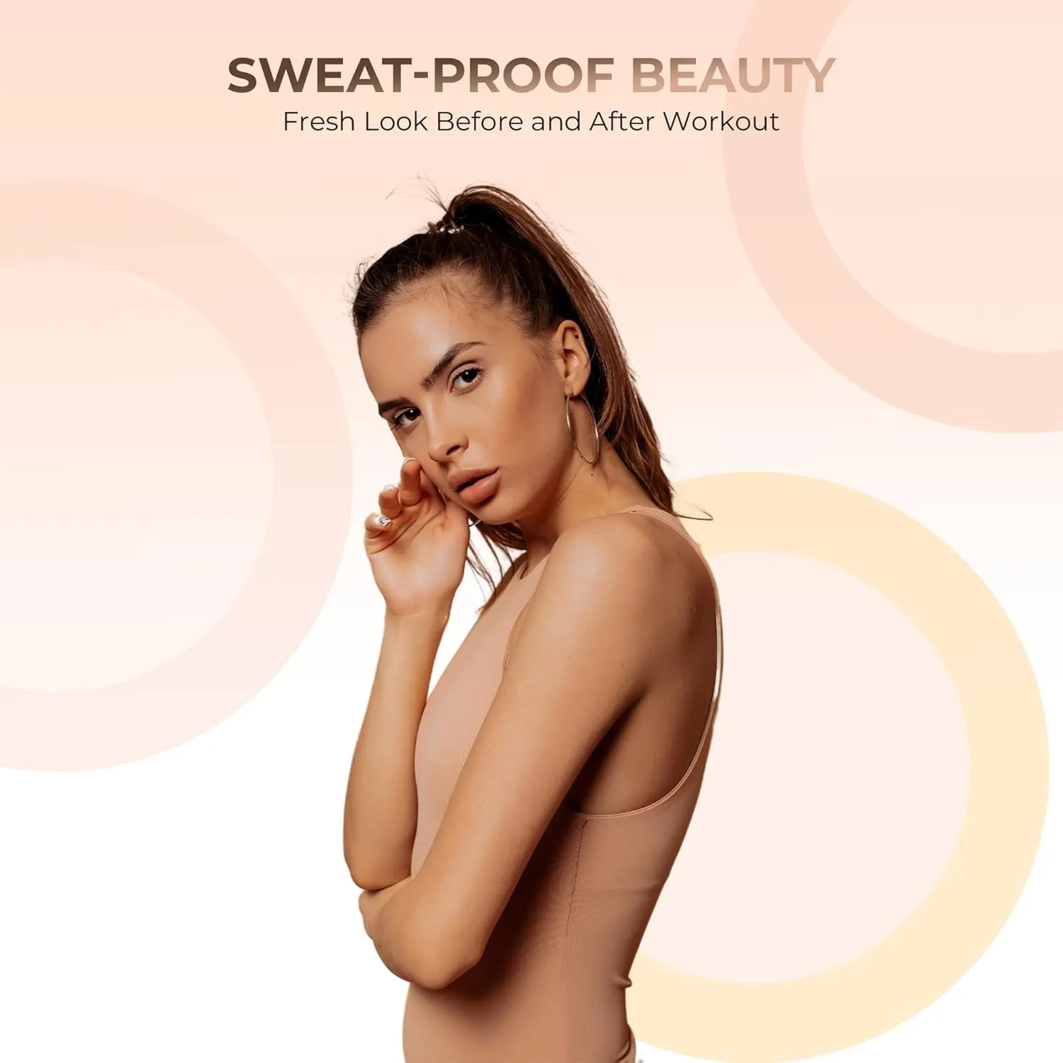 4pc Full Size Kit (Deep Tan) Mineral Makeup Matte Translucent Loose Foundation   Kabuki Brush   Concealer   Finishing Setting Powder   Bare Face Full Coverage SPF 30 All Skin Types Waterproof
