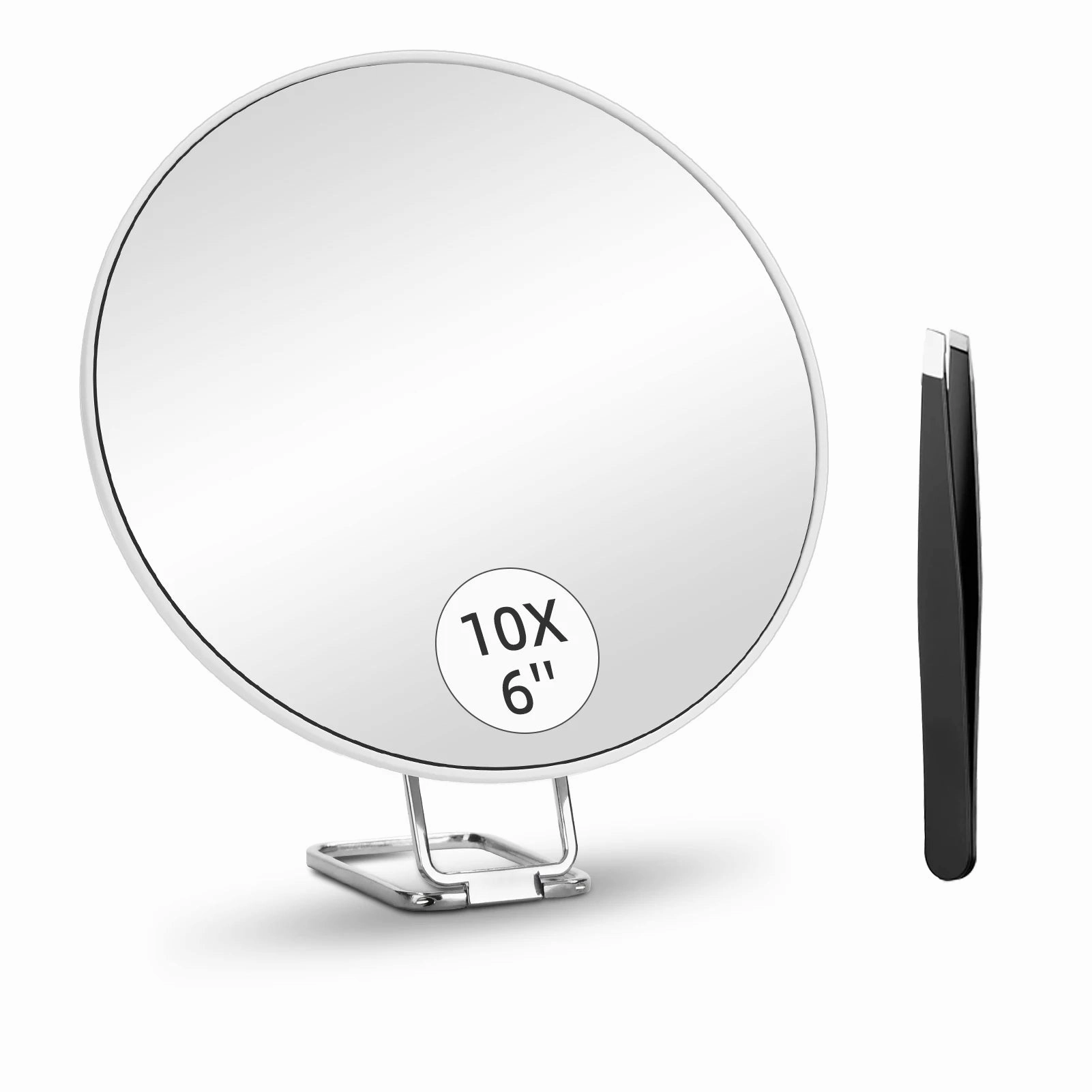 6-Inch Magnifying Makeup Mirror with Suction Cups