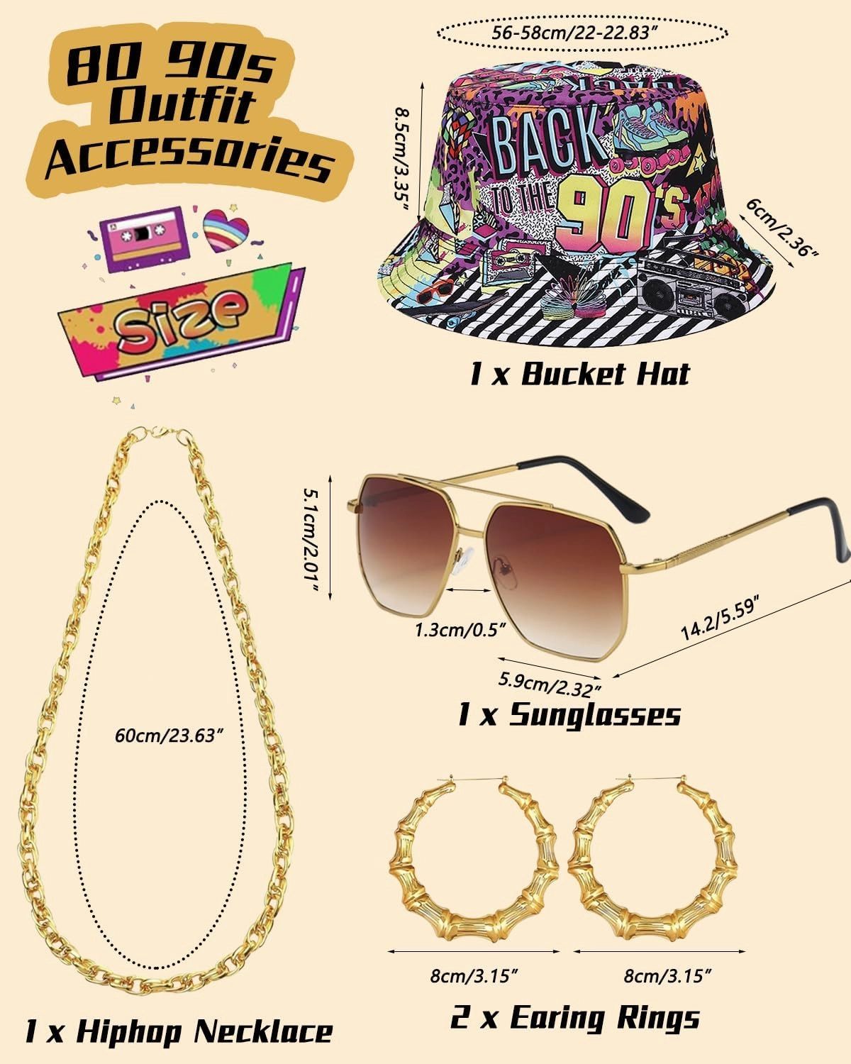 80s 90s Outfit for Women 90s Themed Party Outfits Baseball Jersey Shirts Hippop Clothes 80s Costume Accesories