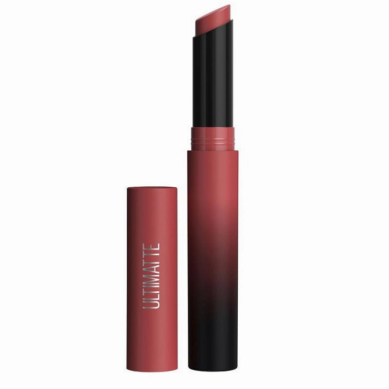 8x Maybelline Color Sensational Ultimatte Matte Slim Lipstick 988 More Blaze
