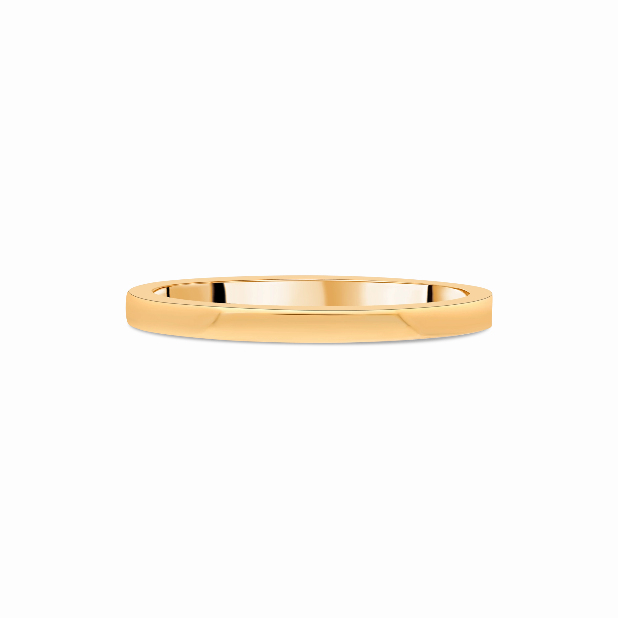 "Blush" Rose Gold Contemporary Ladies Wedding Ring