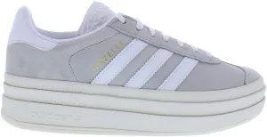 Adidas Gazelle Bold Womens Shoes Size 6.5, Color: Grey/Cloud White/Silver