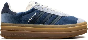 Adidas Gazelle Bold Womens Sneaker (Preloved Blue Ink Velvet, 6.5)