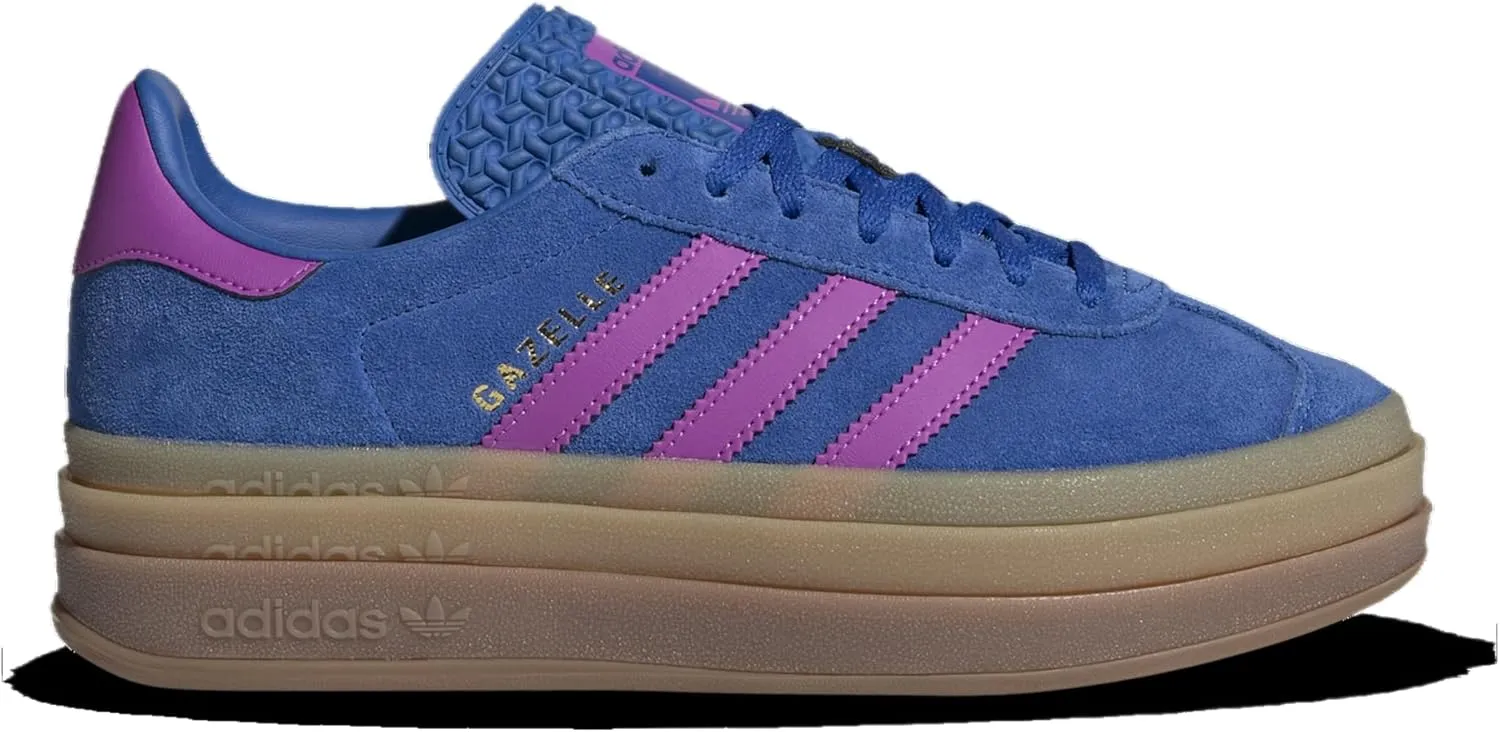 Adidas Originals Gazelle Bold - Women's (IG4367, Blue/Purple Burst) Size 10
