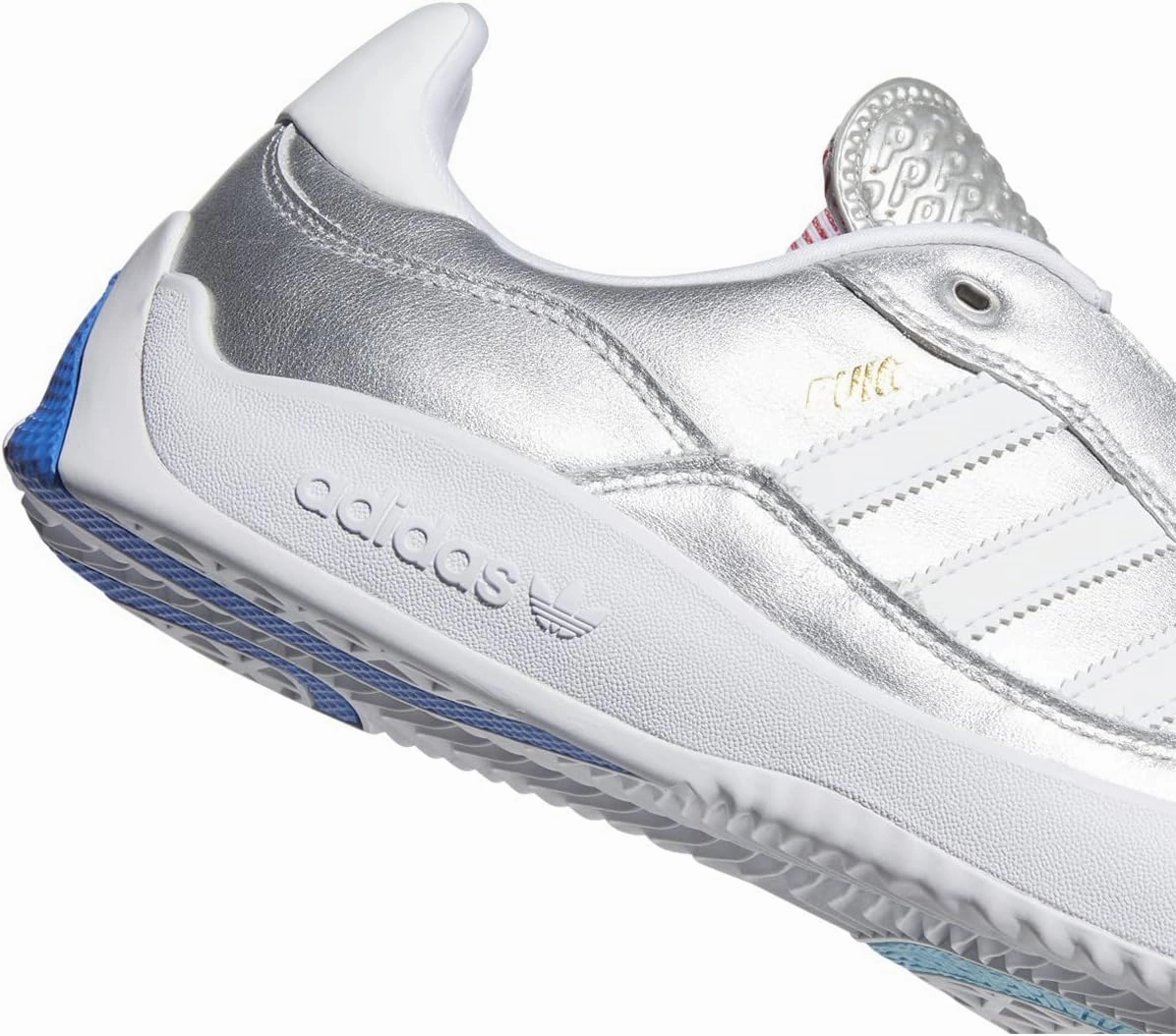 adidas Lucas Puig Mens Skateboarding Shoes in Silver