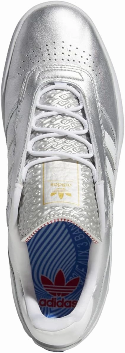 adidas Lucas Puig Mens Skateboarding Shoes in Silver