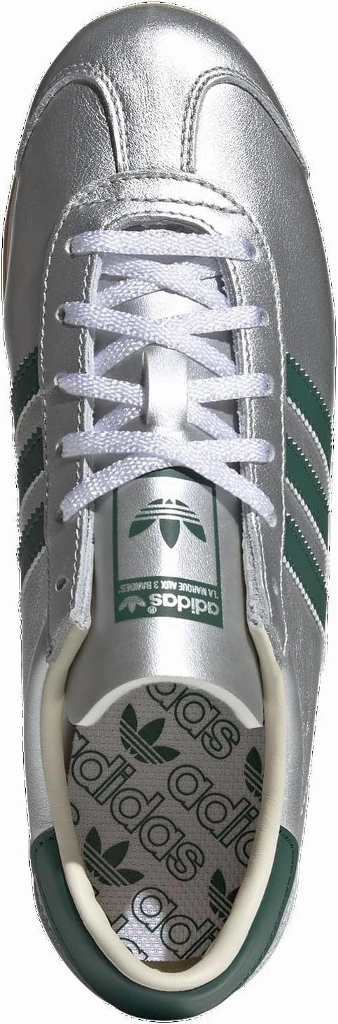 Adidas Originals Country Casual - Women's (IE8412, Silver Metallic/Collegiate Green/Cream White)