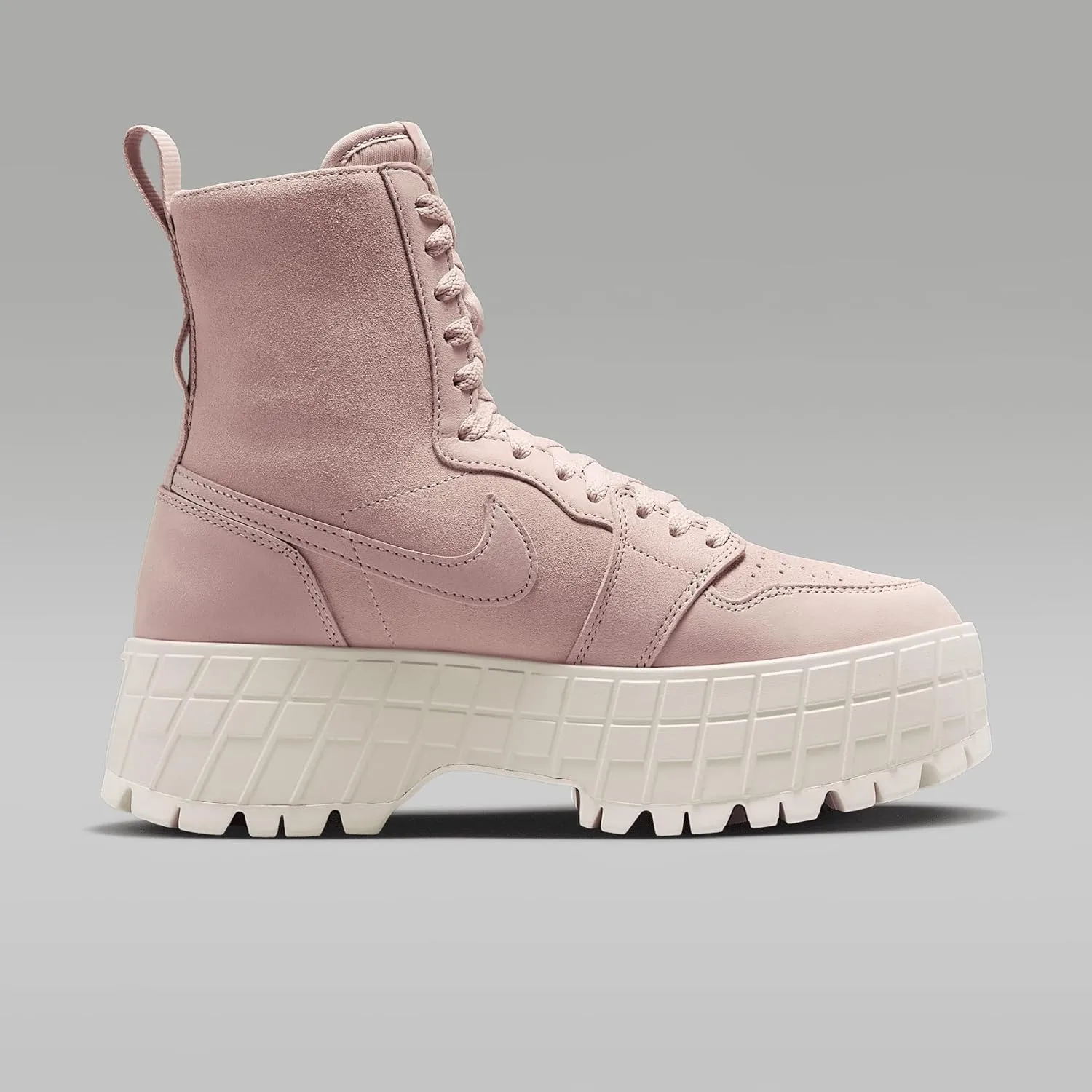 Air Jordan 1 Brooklyn Women's Boots (FJ5737-601, Pink Oxford/Pink Oxford/Phantom)