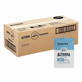 Alterra Coffee Sumatra Dark Roast Coffee Fresh Pack for Flavia Brewers (Pack of 100 Fresh Packs)