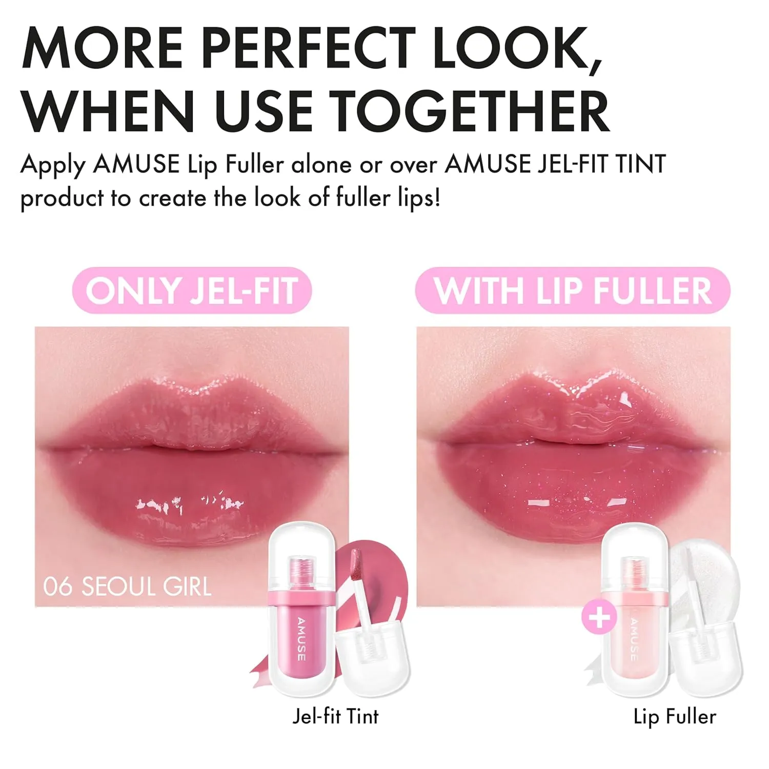 Amuse SEOUL JEL-FIT TINT (08 GORGEOUS MAUVE)