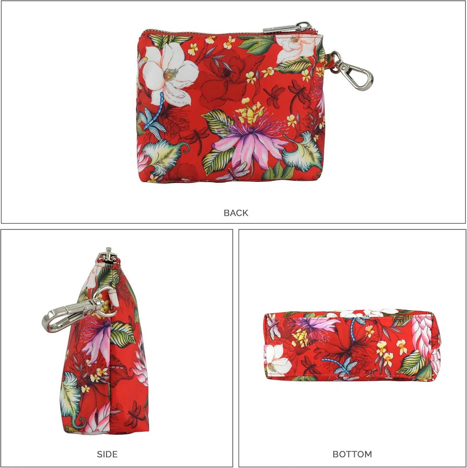 Anuschka Wanderlust Luxe Fabric Collection Women's Vegan Pouch