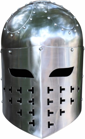 Armory Replicas™ Medieval Steel Helmets – Knight, Crusader, Sugarloaf, Great Helms & Spangenhelm Collection