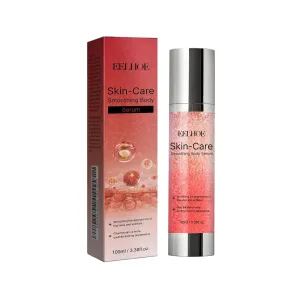 B Glossy Smoothing Body Serum for Wrinkles - Infused with Hyaluronic Acid, Vitamin E, Glycerin and Shea Butter - Hydrating Nourishing Repairing for Silky Smooth Skin 100ML/3.38 Fl Oz