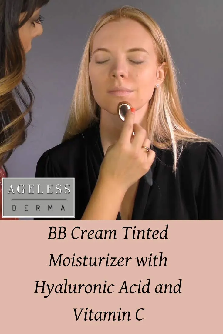BB Cream Tinted Moisturizer with Hyaluronic Acid and Vitamin C … (Light)