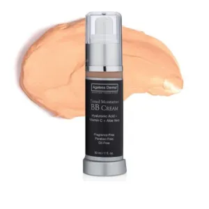 BB Cream Tinted Moisturizer with Hyaluronic Acid and Vitamin C … (Light)