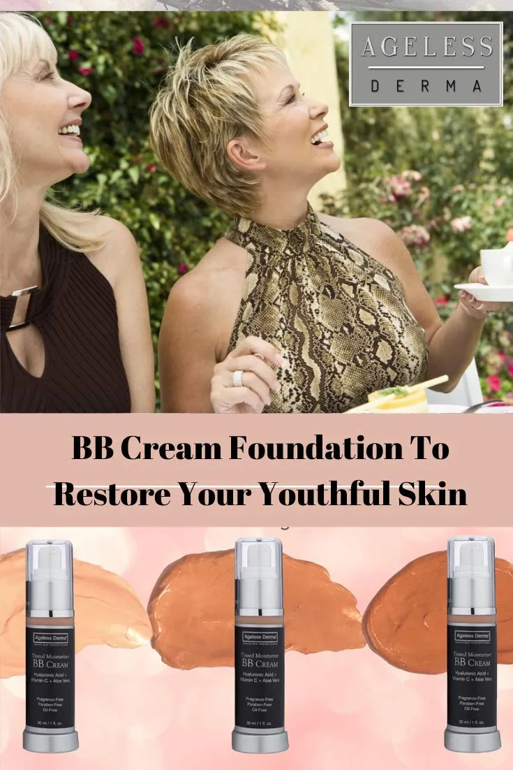 BB Cream Tinted Moisturizer with Hyaluronic Acid and Vitamin C … (Light)