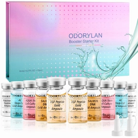 BB Facial Glow Starter Kit Hydration Serum Skincare Mix 0.27 oz Hydration Ampulle und Essence Foundation 10 vialsFacial Serum Skin Therapy Kit