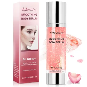 Be Glossy Body Serum for Wrinkles, Hyaluronic Acid, Vitamin E,Skin Tightening、Hydration Anti-Aging、Firming Serum 100ML/3.38 Fl Oz-1815