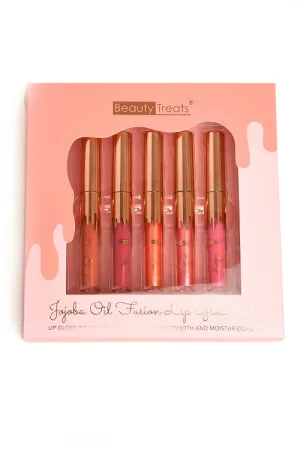 Beauty Treats Jojoba Oil Fusion Lip Gloss Set