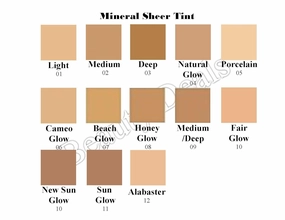 Beauty Deals Mineral Sheer Tint SPF 20 Tinted Moisturizer (Sun Glow)