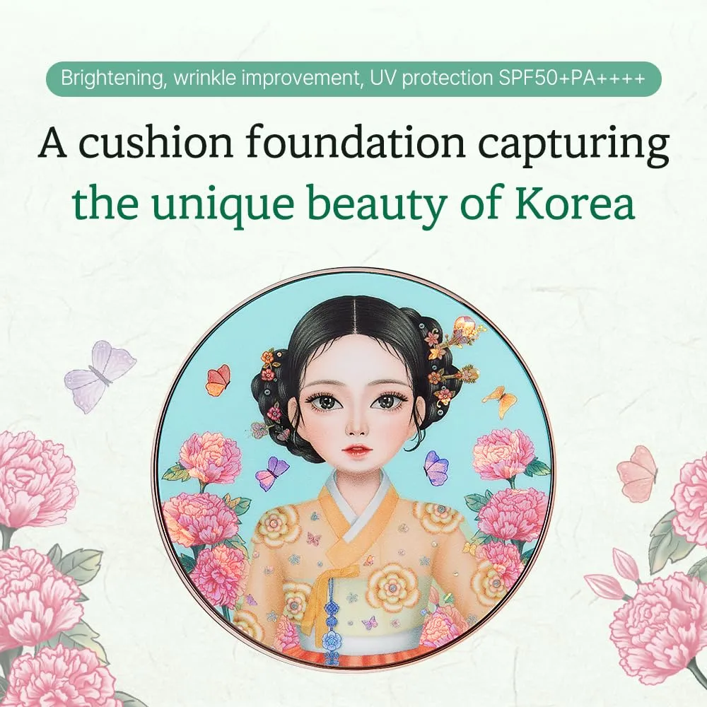 BEAUTYPEOPLE Full Cover Cushion Natural Long Lasting Make Up Liquid Foundation_#23 Cover Sand_Ver1