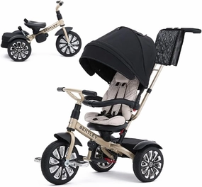 Bentley Trike - All Terrain Toddler Bike 6-in-1, Mulliner Gold Limited Edition, Officially Licensed and Designed by Bentley Motors UK; Baby to Big Kid Tricycle (6m-5y )