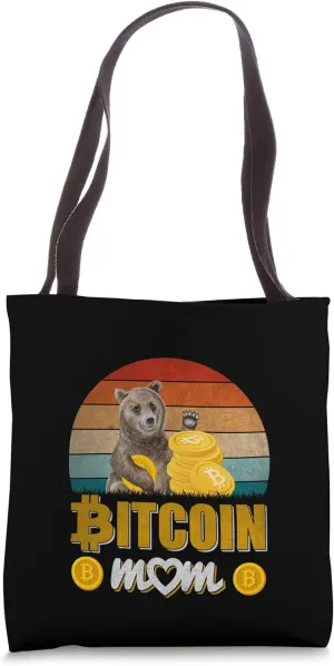 Bitcoin mom Mining Bitcoins Nakamoto HODL Fiat money Bitcoin Tote Bag