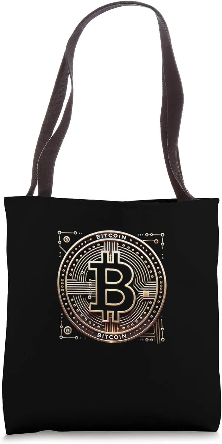 Bitcoin Reserve Mining Bitcoins Nakamoto HODL Fiat Bitcoin Tote Bag