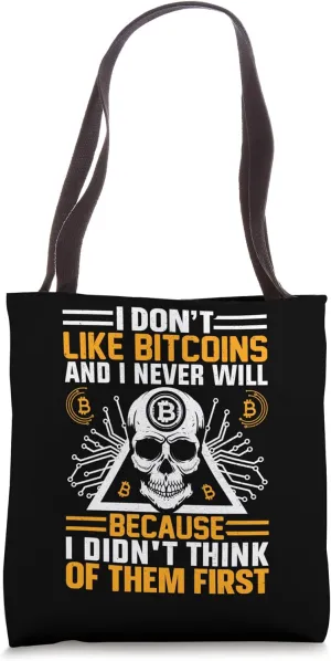Bitcoin Reserve Mining Bitcoins Nakamoto HODL Fiat Bitcoin Tote Bag