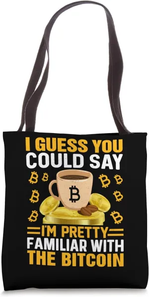 Bitcoin Reserve Mining Bitcoins Nakamoto HODL Fiat Bitcoin Tote Bag