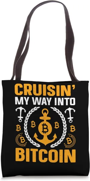 Bitcoin Reserve Mining Bitcoins Nakamoto HODL Fiat Bitcoin Tote Bag