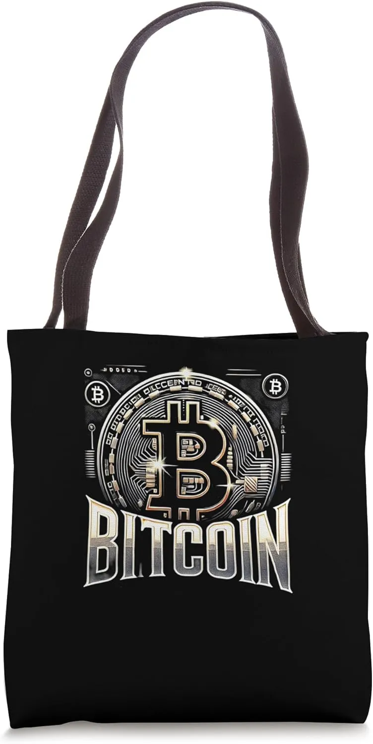 Bitcoin Reserve Mining Bitcoins Nakamoto HODL Fiat Bitcoin Tote Bag