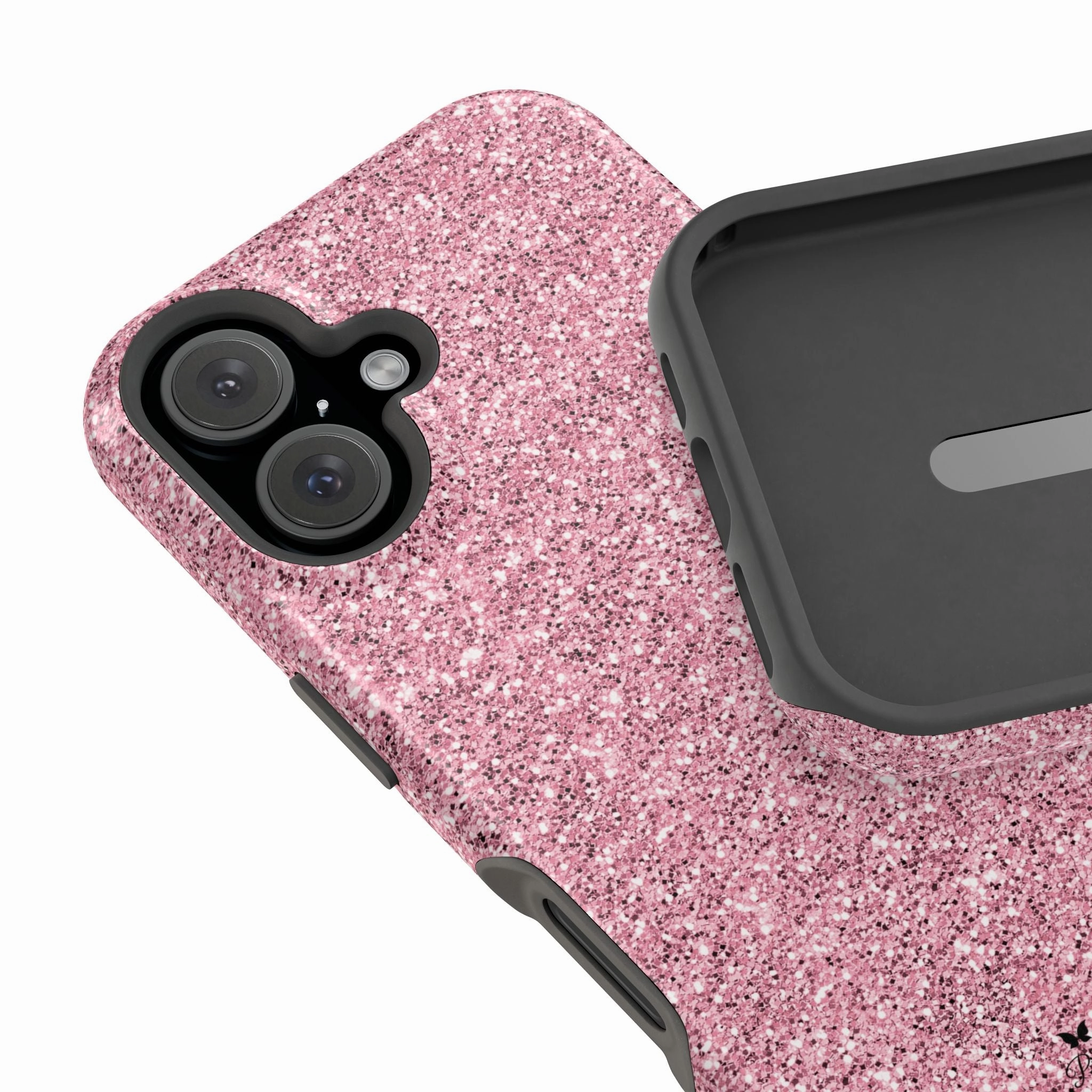Blush Glitter Bomb Magnetic iPhone Case