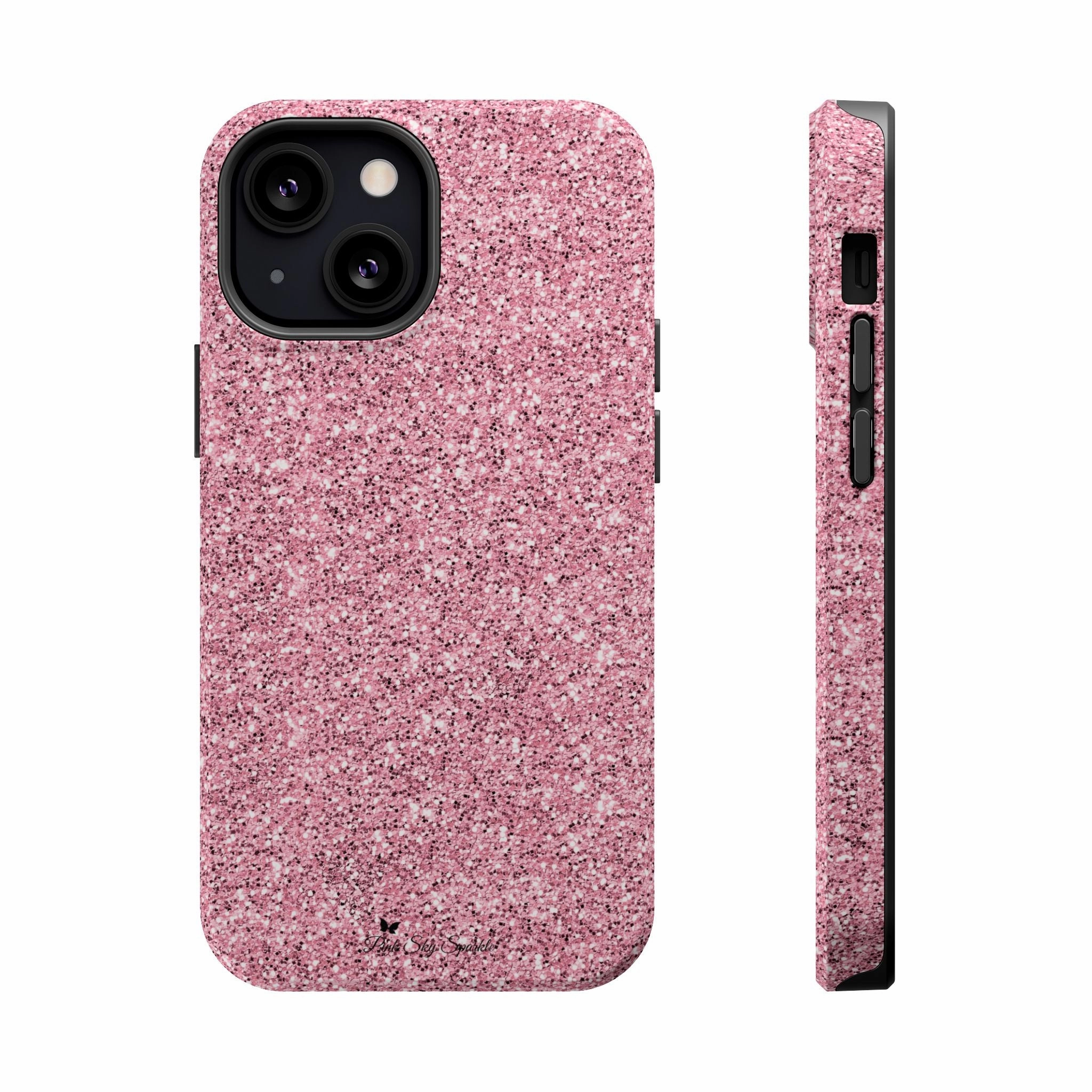 Blush Glitter Bomb Magnetic iPhone Case