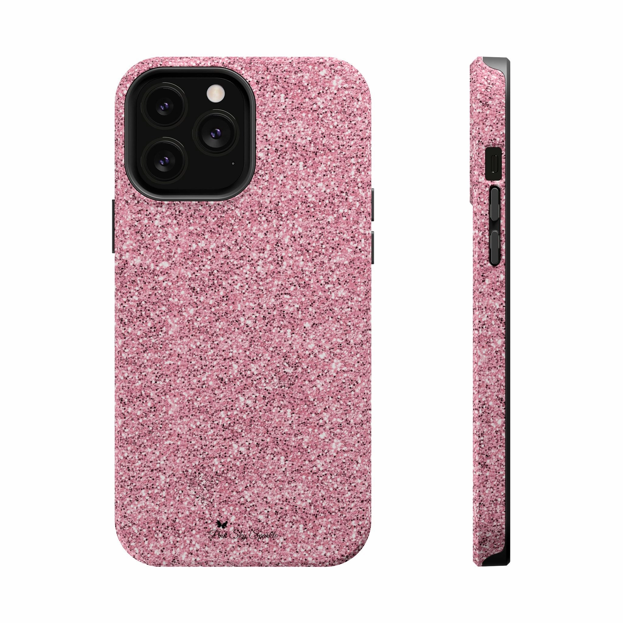 Blush Glitter Bomb Magnetic iPhone Case