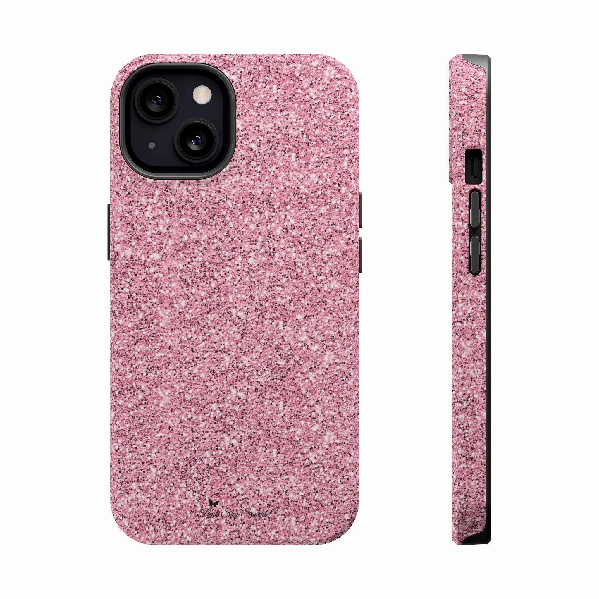Blush Glitter Bomb Magnetic iPhone Case