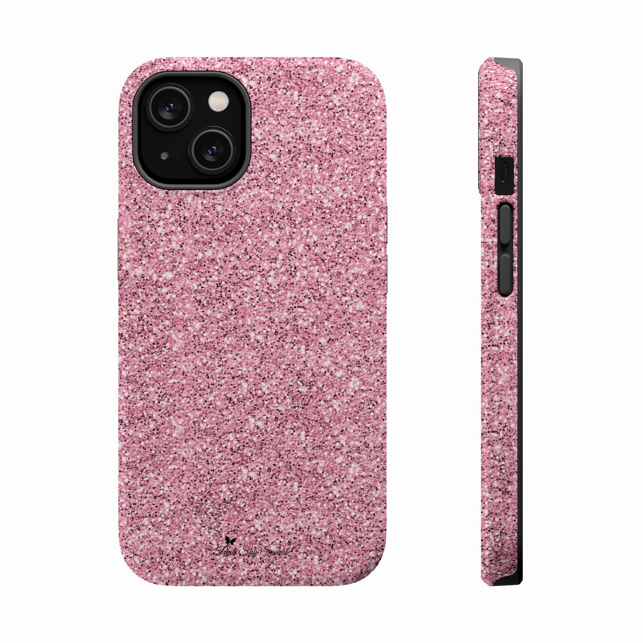 Blush Glitter Bomb Magnetic iPhone Case