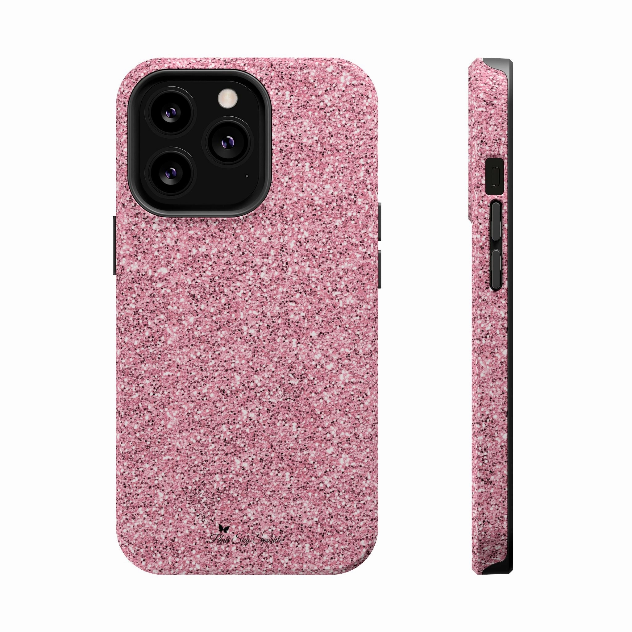 Blush Glitter Bomb Magnetic iPhone Case