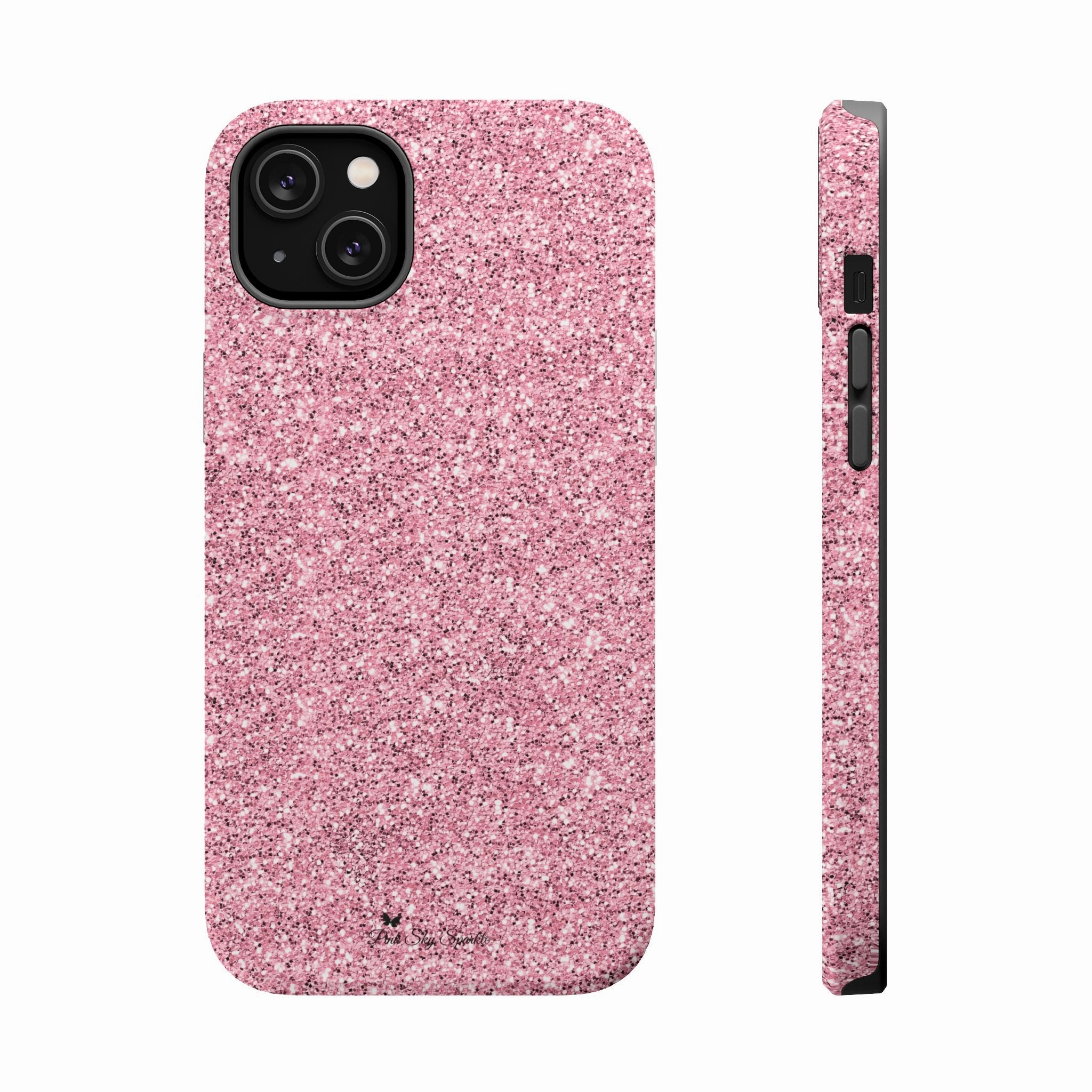 Blush Glitter Bomb Magnetic iPhone Case