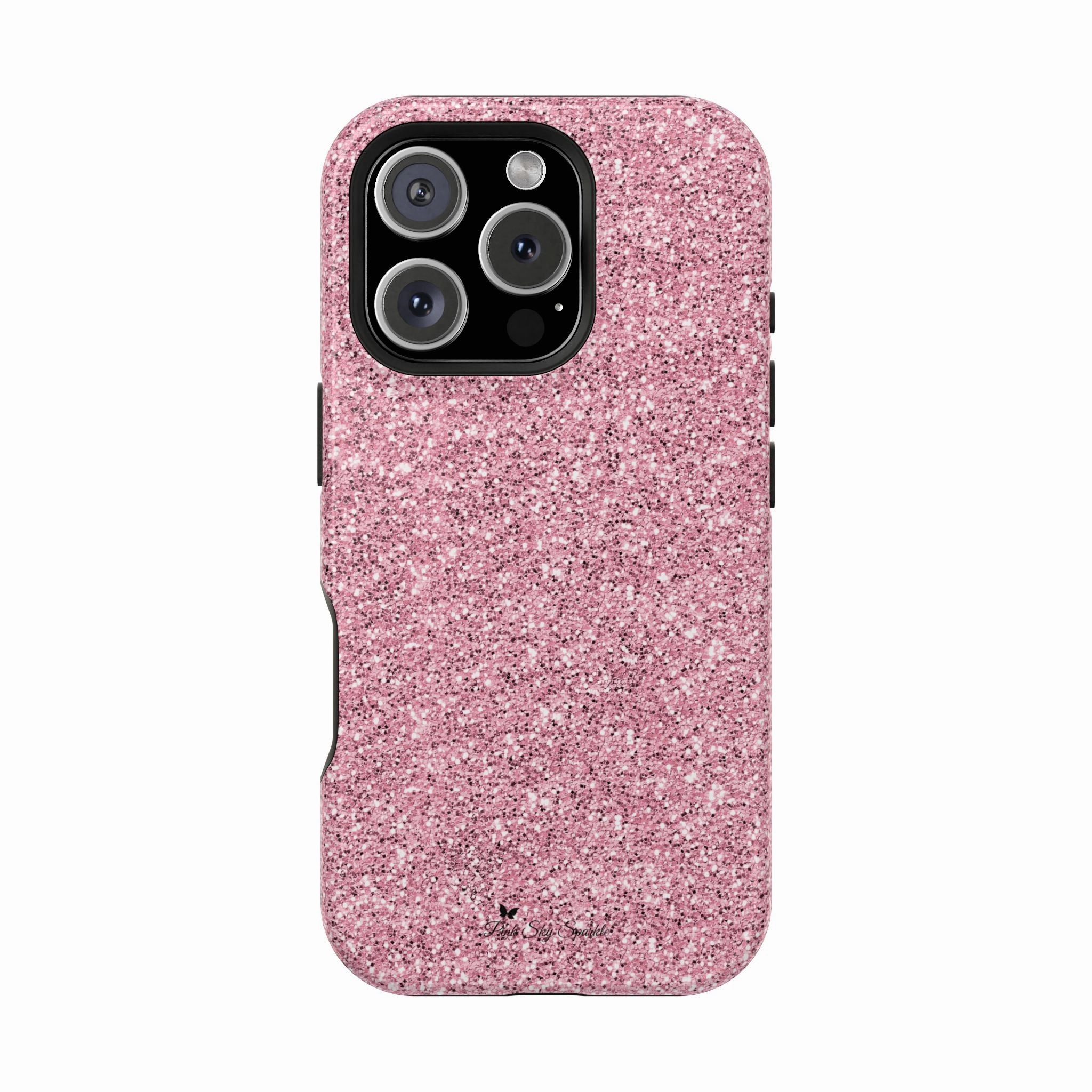 Blush Glitter Bomb Magnetic iPhone Case