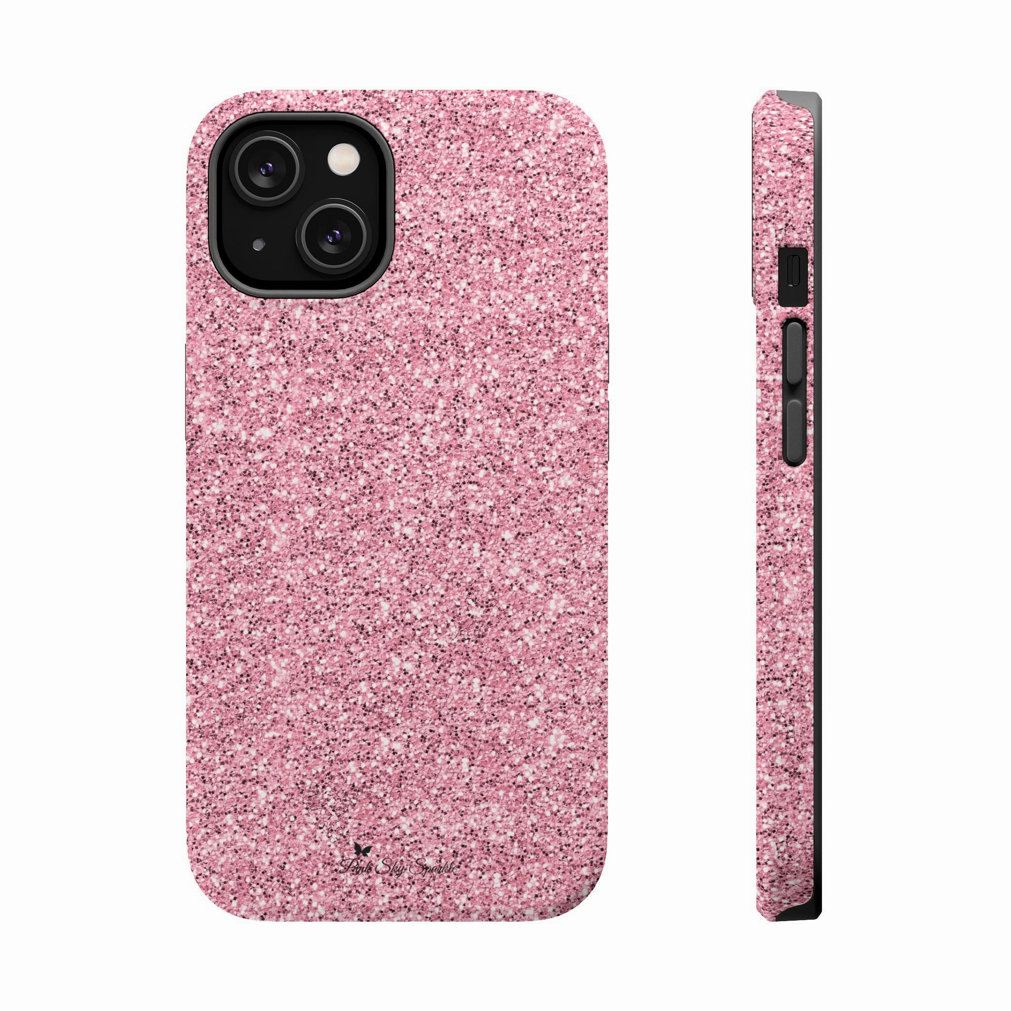 Blush Glitter Bomb Magnetic iPhone Case