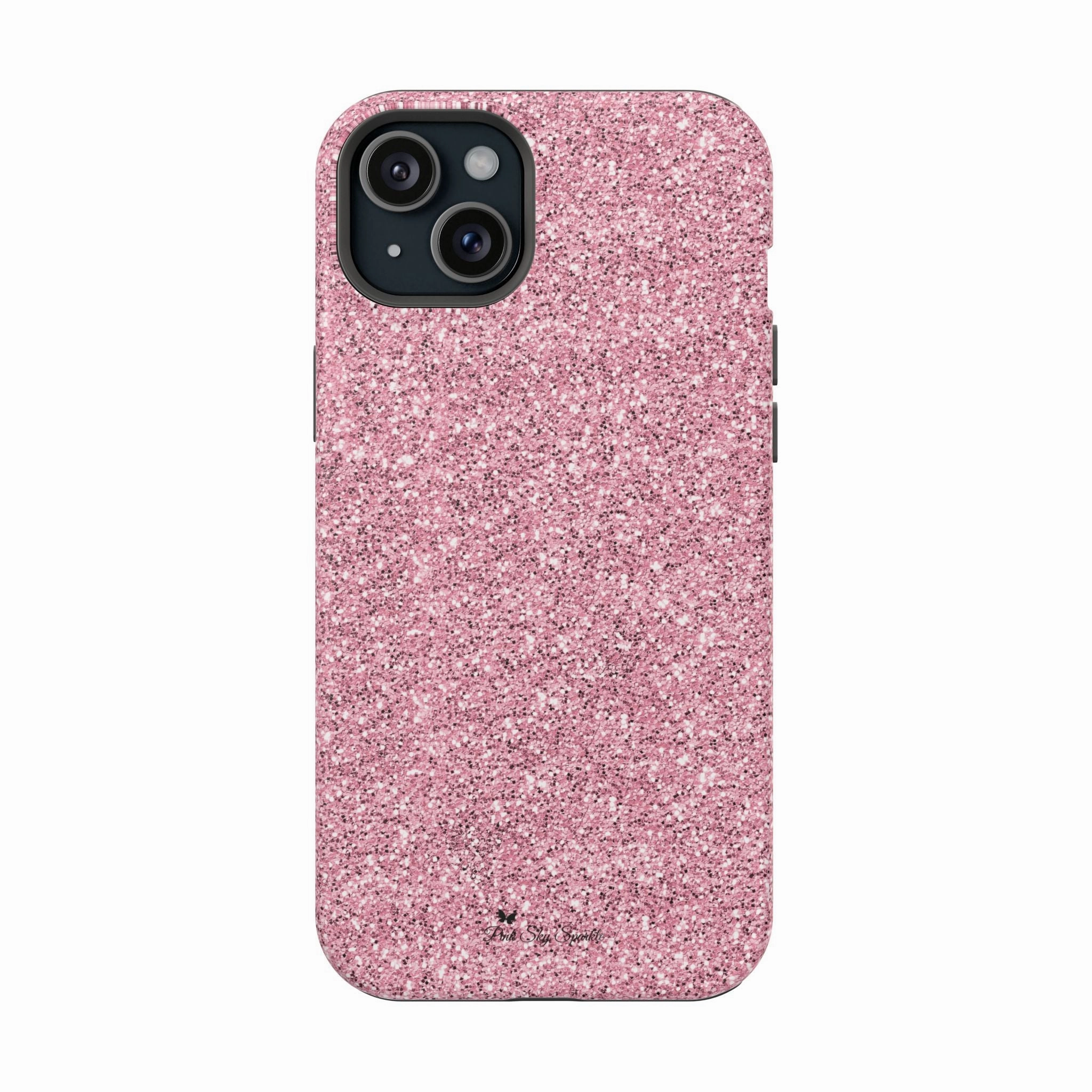 Blush Glitter Bomb Magnetic iPhone Case