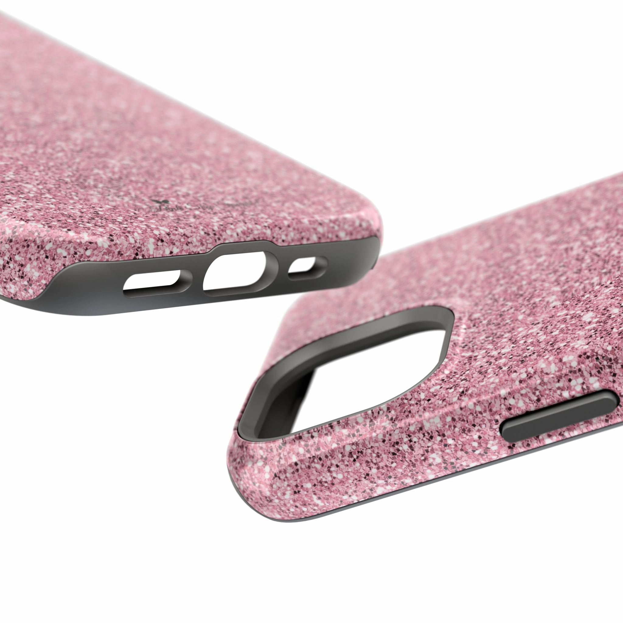Blush Glitter Bomb Magnetic iPhone Case