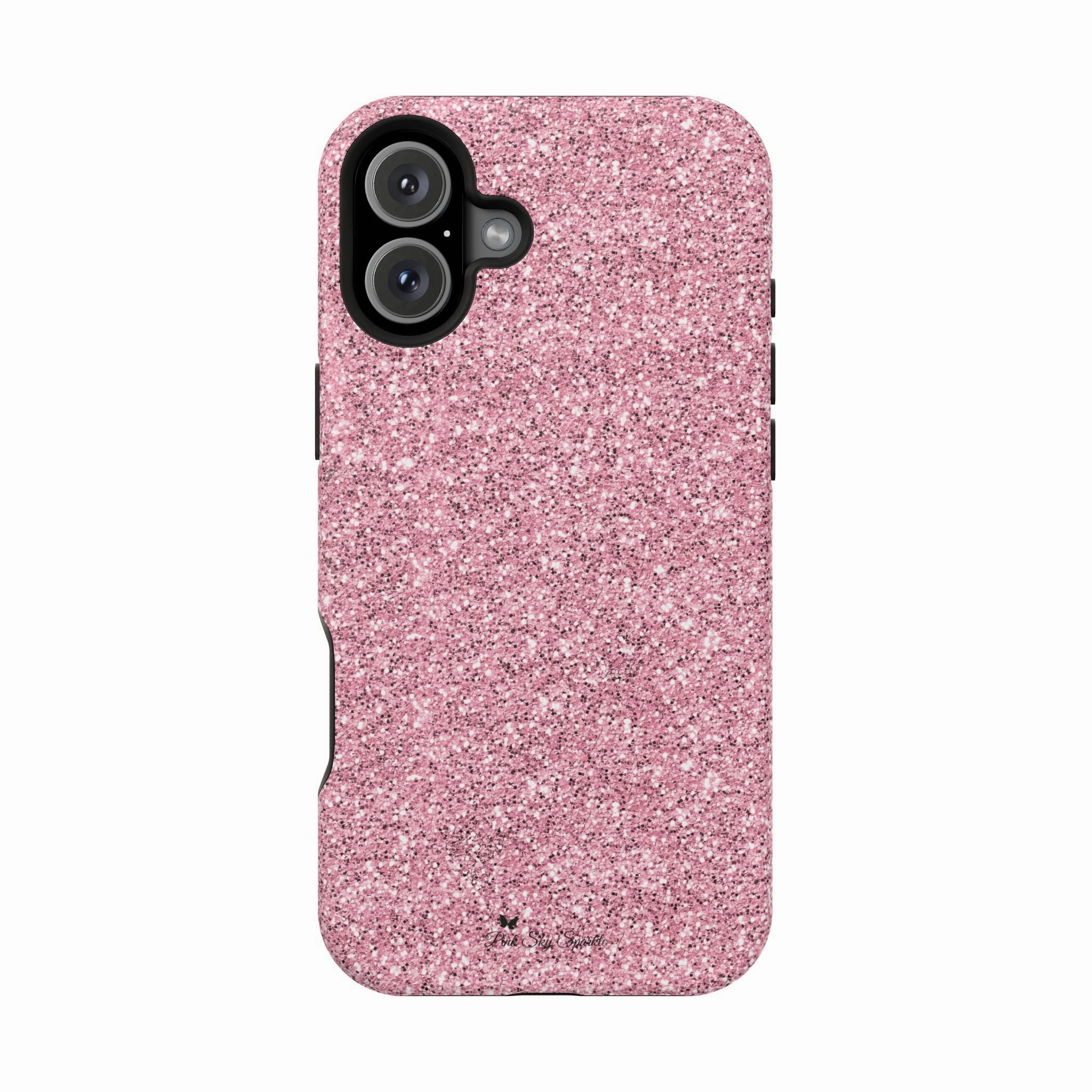 Blush Glitter Bomb Magnetic iPhone Case