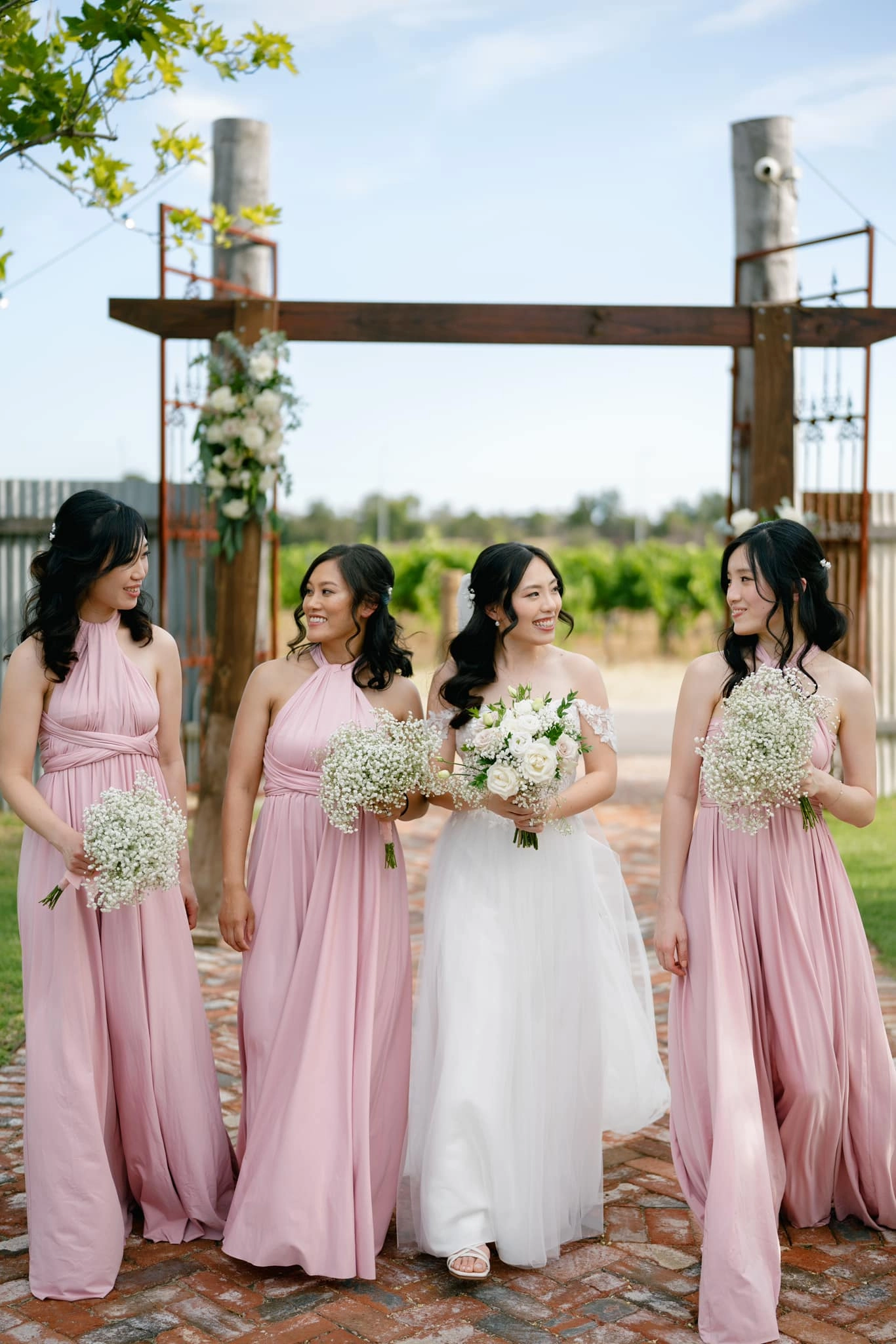 Blush Pink Infinity Gown