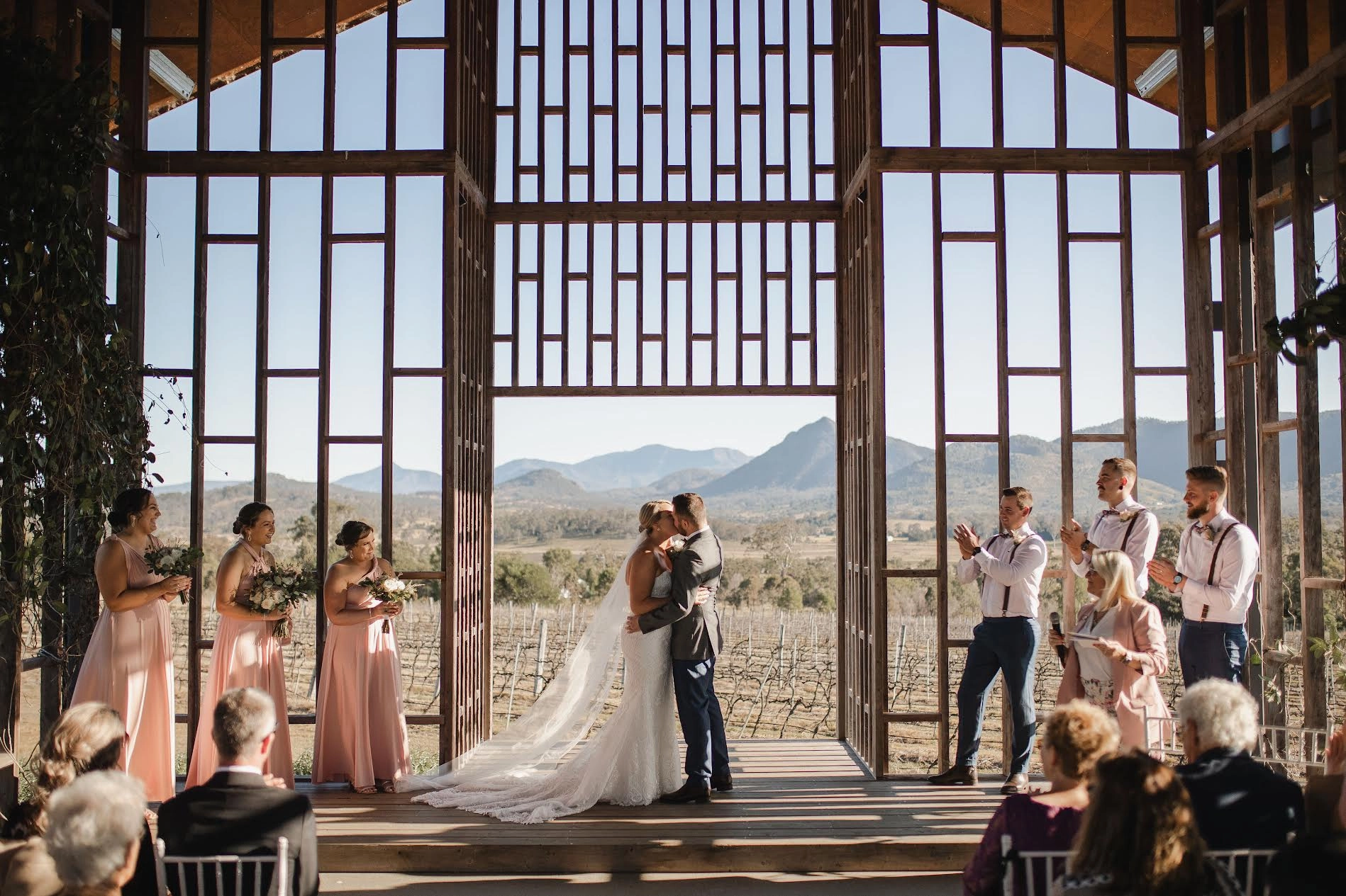 Blush Pink Infinity Gown
